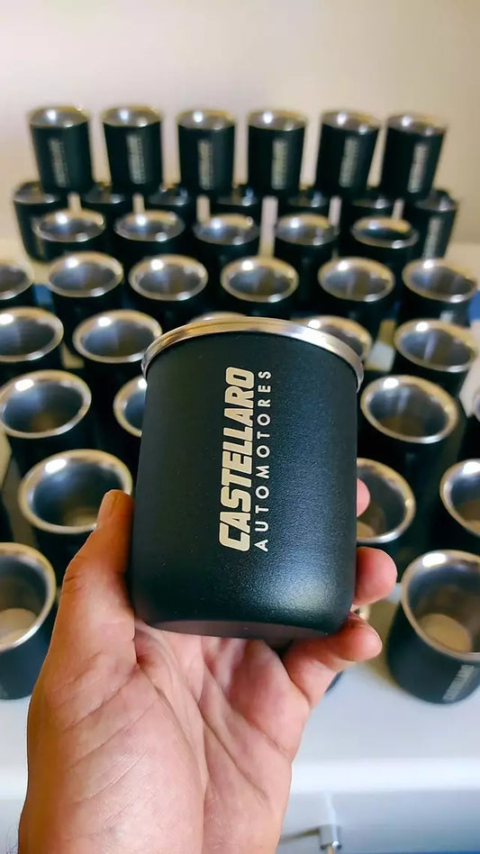 Mate Termico Acero Vaso Recto Personalizado Mayorista